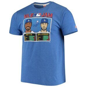 Homage MLB Jam T-Shirt: LA Dodgers | Mookie Betts | Cody Bellinger